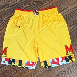 Under Armour Maryland Terps Basketball Shorts XL